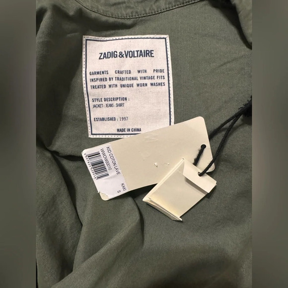 Zadig & Voltaire Kid Patch Military Jacket - Picture 11 of 11